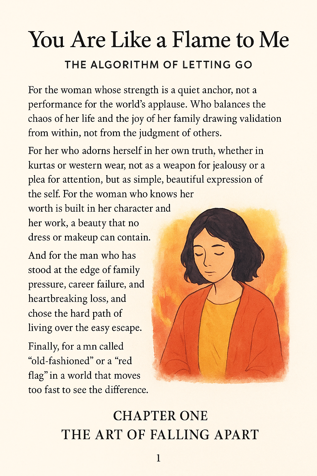 You Are Like a Flame to Me Book Cover